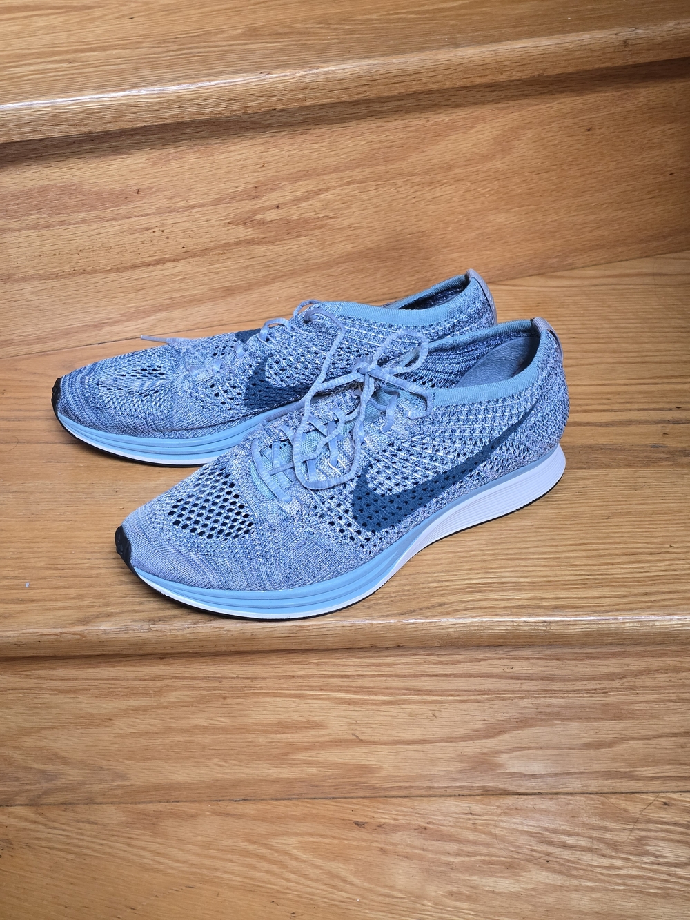 Nike Flyknit Racer Men's Running Shoe - Blueberry